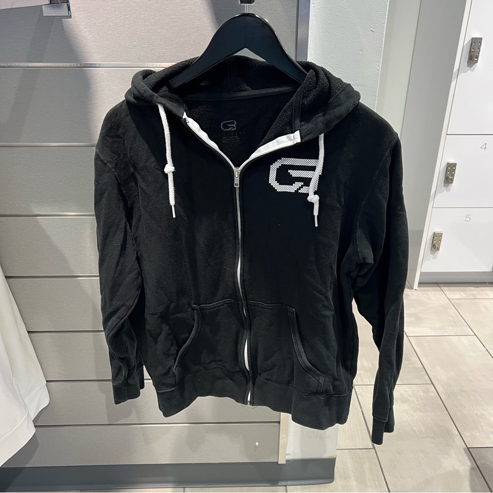 CycleBar Black Zip-Up Hoodie